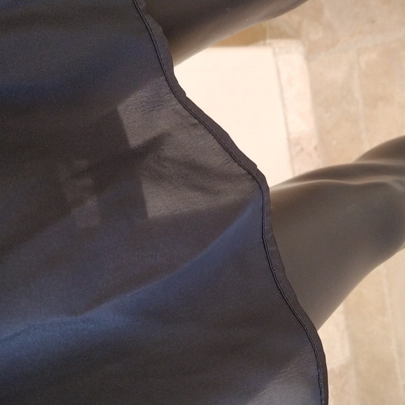 Closet Romantic Woman Medium‎ Lace Flare Black Dress Knee Length Ruffle Sleeve - Picture 5 of 8